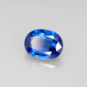 Cianita azul natural 2,20ct, corte oval, VS-SI
