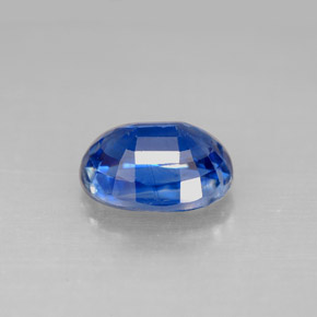 Cianita azul natural 2,44ct, corte oval, VS