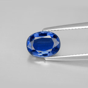 Cianita azul natural 2,26ct, corte oval, VS