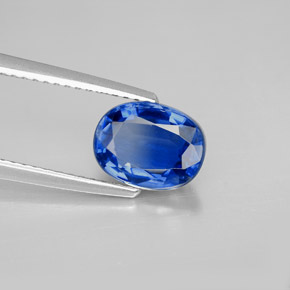 Cianita azul natural 2,26ct, corte oval, VS
