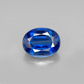 Dianita Azul Natural 2.54ct, Corte Oval, VS