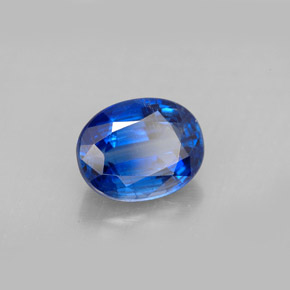 Dianita Azul Natural 2.54ct, Corte Oval, VS