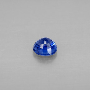 Cianita azul natural 0,71ct, corte redondo, SI