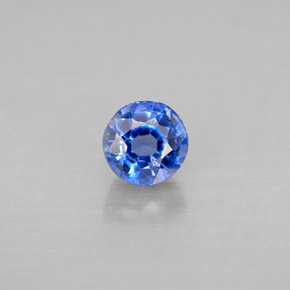 Dianita Azul Natural 0.86ct, Corte Redondo, SI