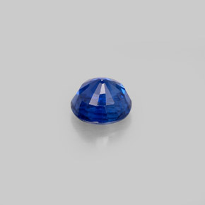 Cianita azul natural 0,93ct, corte redondo, VS-SI