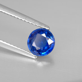 Dianita Azul Natural 0.96ct, Corte Redondo, VS-SI
