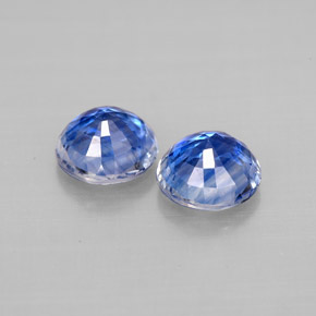 Pedras preciosas de cianita azul natural de  ct, corte redondo, VS-SI