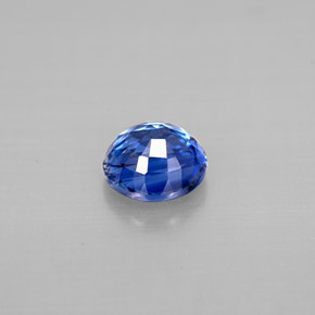 Cianita azul natural 1,10ct, corte redondo, VS-SI