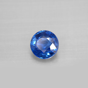Dianita Azul Natural 1.41ct, Corte Redondo, VS-SI