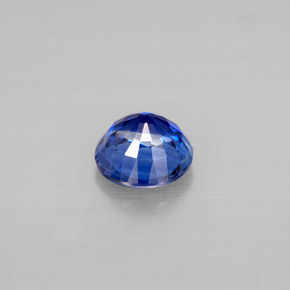Cianita azul natural 1,06ct, corte redondo, VS
