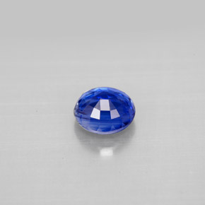 Cianita azul natural 1,31ct, corte redondo, VS-SI