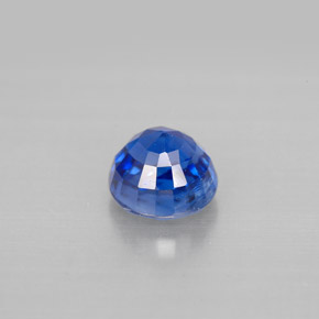 Cianita azul natural 1,45ct, corte redondo, VS-SI