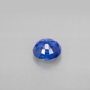 Cianita azul natural 1,13ct, corte redondo, VS-SI