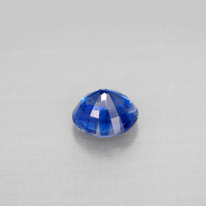 Cianita azul natural 0,99ct, corte redondo, VS-SI