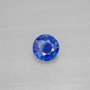 Dianita Azul Natural 1.00ct, Corte Redondo, VS-SI