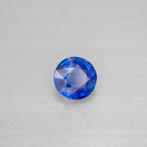 Dianita Azul Natural 1.00ct, Corte Redondo, VS-SI