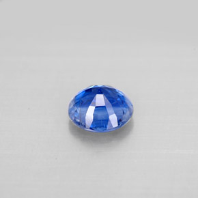 Cianita azul natural 1,03ct, corte redondo, VS-SI