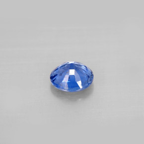 Cianita azul natural 0,92ct, corte redondo, VS-SI