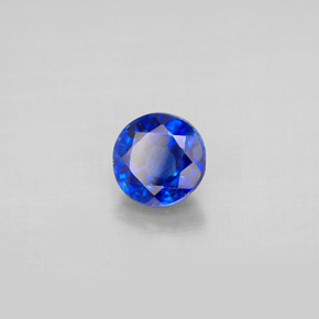 Dianita Azul Natural 1.18ct, Corte Redondo, VS-SI