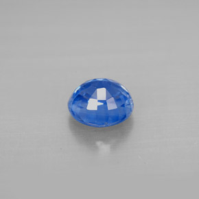 Cianita azul natural 1,29ct, corte redondo, VS-SI