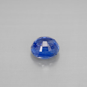 Cianita azul natural 1,19ct, corte redondo, VS-SI