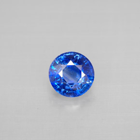 Dianita Azul Natural 1.15ct, Corte Redondo, VS-SI