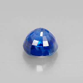 Cianita azul natural 2,71ct, corte redondo, SI