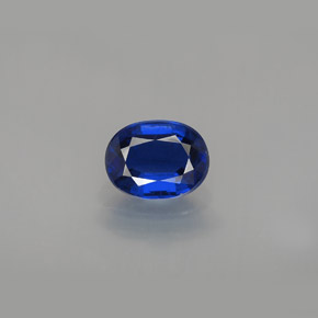 Cianita azul natural 2,66ct, corte oval, VS