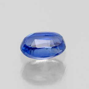 Cianita azul natural 0,69ct, corte oval, VS-SI