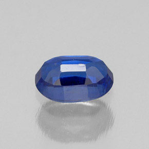 Cianita azul natural 0,72ct, corte oval, VS-SI