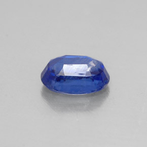 Cianita azul natural 0,66ct, corte oval, VS-SI