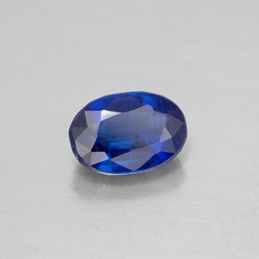 Dianita Azul Natural 0.71ct, Corte Oval, VS-SI