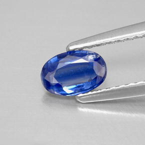 Dianita Azul Natural 0.52ct, Corte Oval, VS-SI
