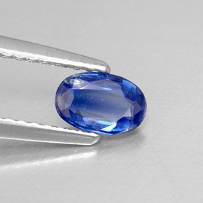 Dianita Azul Natural 0.52ct, Corte Oval, VS-SI