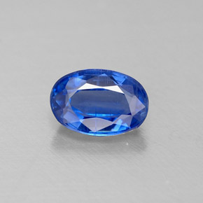 Cianita azul natural 0,68ct, corte oval, VS-SI