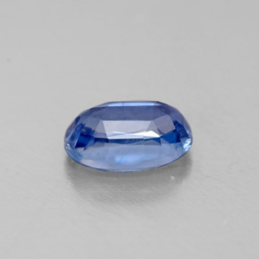 Cianita azul natural 0,68ct, corte oval, VS-SI