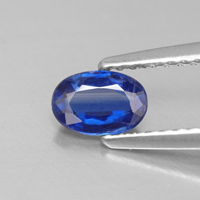 Dianita Azul Natural 0.54ct, Corte Oval, VS-SI