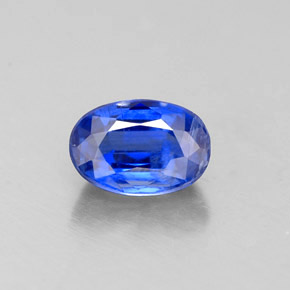 Dianita Azul Natural 0.77ct, Corte Oval, VS-SI