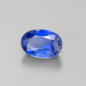 Dianita Azul Natural 0.77ct, Corte Oval, VS-SI