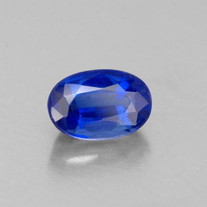 Dianita Azul Natural 0.73ct, Corte Oval, VS-SI