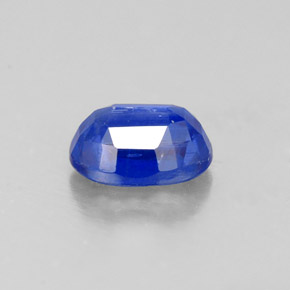 Cianita azul natural 0,72ct, corte oval, VS-SI