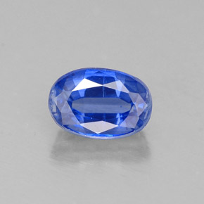 Cianita azul natural 0,82ct, corte oval, VS-SI