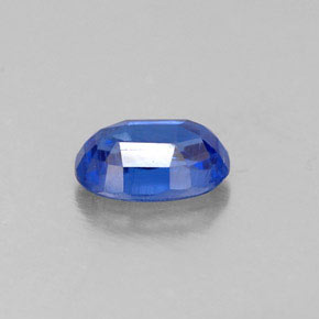 Cianita azul natural 0,64ct, corte oval, VS-SI