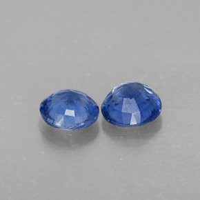Pedras preciosas de cianita azul natural de  ct, corte redondo, VS-SI