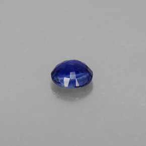 Cianita azul natural 0,42ct, corte redondo, VS-SI