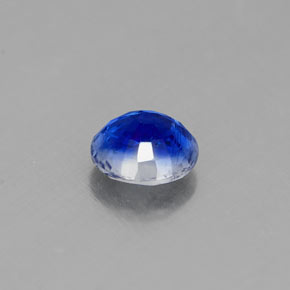 Cianita azul natural 0,67ct, corte redondo, VS-SI