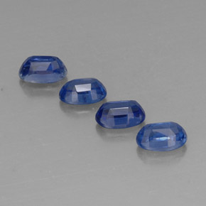 Pedras preciosas de cianita azul natural de  ct, corte oval, VS-SI