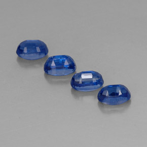 Pedras preciosas de cianita azul natural de  ct, corte oval, VS-SI
