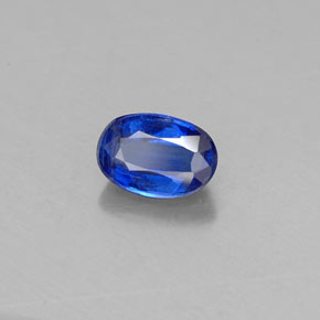 Cianita azul natural 0,71ct, corte oval, VS-SI