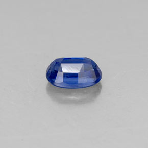 Cianita azul natural 0,71ct, corte oval, VS-SI